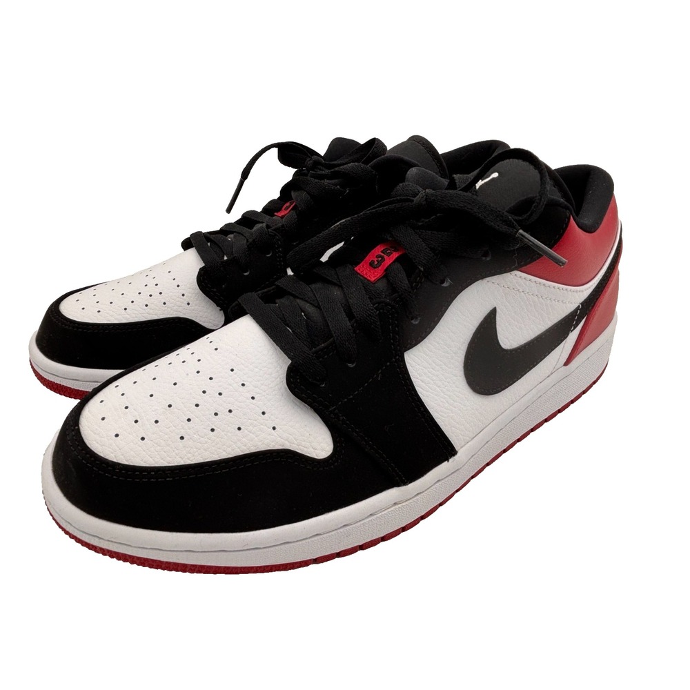 Nike Air Jordan 1 Low Black Toe DS Size 12 Men's (CZ0790-106) New